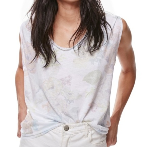 Free People Tops - NWT Free People Gardenia Hi-Lo Tee